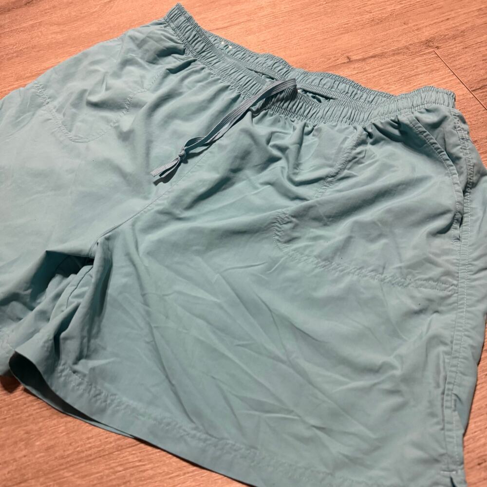 Columbia Women’s Nylon Drawstring Shorts 2X Green Quick Dry Pockets Lightweight